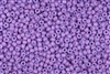 8/0 Miyuki Japanese Seed Beads - Duracoat Dyed Opaque Lilac Purple #D4486