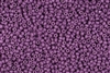 8/0 Miyuki Japanese Seed Beads - Duracoat Dyed Opaque Anemone Purple #D4490