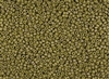 11/0 Miyuki Japanese Seed Beads - Opaque Golden Olive Luster Matte #2032