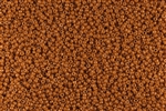 15/0 Miyuki Japanese Seed Beads - Dyed Opaque Orange Pumpkin Spice #1364