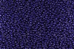 15/0 Miyuki Japanese Seed Beads - Dyed Opaque Deep Sea Navy Blue #1474