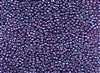 15/0 Miyuki Japanese Seed Beads - Transparent Wildberry Iris Luster #2291