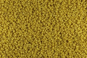 15/0 Miyuki Japanese Seed Beads - Opaque Dandelion Matte #2311