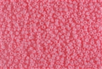 15/0 Miyuki Japanese Seed Beads - Dyed Opaque Cotton Candy Pink Satin #4373