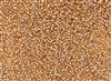 15/0 Miyuki Japanese Seed Beads with Czech Coating - Crystal Orange Rainbow