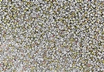 15/0 Miyuki Japanese Seed Beads with Czech Coating - White Opaque Vitrail