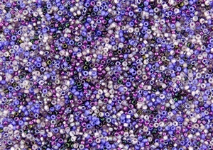 15/0 Miyuki Japanese Seed Beads - Lilacs Mix
