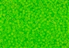 8/0 Matsuno Japanese Seed Beads - Milky Neon Green Frosted #F206B