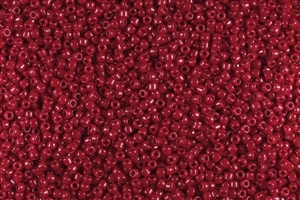 11/0 Matsuno Japanese Seed Beads - Opaque Burgundy Red #408A