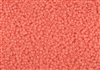11/0 Matsuno Japanese Seed Beads - Milky Grapefruit Frosted #F203A