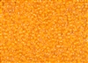 15/0 Matsuno Japanese Seed Beads -  Luminous Apricot Lined Crystal #202A