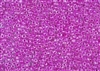 15/0 Matsuno Japanese Seed Beads -  Luminous Violet Phlox Lined Crystal #209C