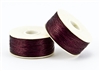 Nylon Nymo Beading Thread 64 Yard Bobbin Size D - BURGUNDY