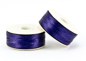 Nylon Nymo Beading Thread 64 Yard Bobbin Size D - DARK PURPLE