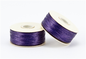 Nylon Nymo Beading Thread 64 Yard Bobbin Size D - PURPLE