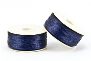 Nylon Nymo Beading Thread 64 Yard Bobbin Size D - ROYAL BLUE