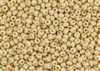 6/0 Czech Seed Beads - Cream Champagne Luster