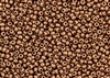 8/0 Czech Seed Beads - Bright Copper Metallic Matte