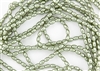 Glass Rice Pearl Beads 6x4mm - Sage