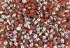 SuperDuo 2/5mm Two Hole Czech Glass Seed Beads - Hyacinth Matte Vitral SD870