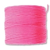 S-Lon (Superlon) Nylon Beading Cord TEX210 - 77 Yards - NEON PINK