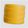 S-Lon (Superlon) Nylon Beading Cord TEX210 - 77 Yards - GOLDEN YELLOW