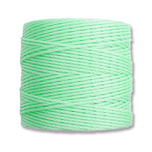 S-Lon (Superlon) Nylon Beading Cord TEX210 - 77 Yards - PASTEL MINT GREEN