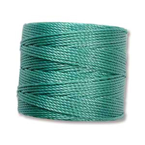 S-Lon (Superlon) Nylon Beading Cord TEX210 - 77 Yards - VINTAGE JADE