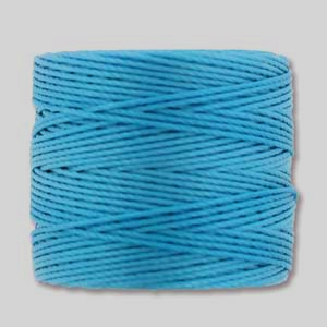 S-Lon (Superlon) Nylon Beading Cord TEX210 - 77 Yards - NILE BLUE