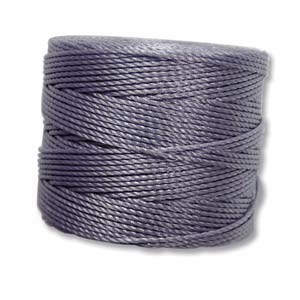 S-Lon (Superlon) Nylon Beading Cord TEX210 - 77 Yards - DARK LAVENDER