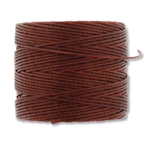 S-Lon (Superlon) Nylon Beading Cord TEX210 - 77 Yards - MAHOGANY