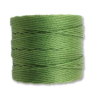 S-Lon (Superlon) Nylon Beading Cord TEX210 - 77 Yards - AVOCADO