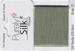 Purely Silk Beading Thread - Size FF - Dark Green