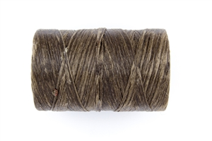 300 Yards of Waxed Polypropylene Artificial Sinew 70LB Test - Dark Brown