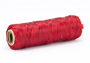 20 Yard Bobbin of Artificial Sinew 70LB Test - Red