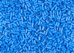 #1 Bugle 3mm Japanese Toho Glass Beads - Dark Aqua Opaque #43D