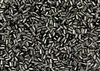 #1 Bugle 3mm Japanese Toho Glass Beads - Hybrid Antiqued Metallic Black #Y503