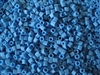 2mm Japanese Toho Cube Beads - Dark Aqua Opaque Matte #43DF