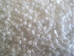 2mm Japanese Toho Cube Beads - White Opaque Luster #121
