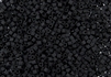2mm Japanese Toho Cube Beads - Opaque Jet Black Matte #610