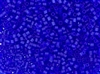 2mm Japanese Toho Cube Beads - Sapphire Transparent Matte #942F