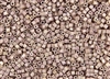 2mm Japanese Toho Cube Beads - Beige Pink Marbled Opaque #1201