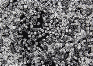 3mm Japanese Toho Cube Beads - Crystal Transparent #1