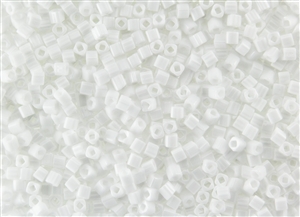 3mm Japanese Toho Cube Beads - Opaque White #41