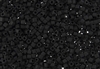 3mm Japanese Toho Cube Beads - Opaque Jet Black Matte #49F