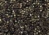 3mm Japanese Toho Cube Beads - Olive Brown Iris Metallic #83