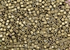 3mm Japanese Toho Cube Beads - Bronze Antique Gold Metallic #225