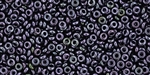 11/0 Demi Round Toho Japanese Seed Beads - Dark Purple Iris Metallic #90