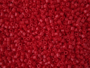 8/0 HEX Japanese Toho Seed Beads - Red Opaque #45
