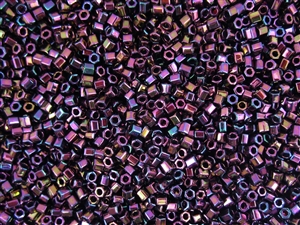 8/0 HEX Japanese Toho Seed Beads - Purple Iris Metallic #85